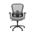 Chaise de bureau ergonomique en mesh avec accoudoirs réglables